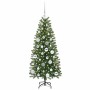 Árbol de Navidad artificial con 150 LED Verde 120 cm PE y PVC en Decoración Festiva y Estacional | Comprar online en Foru.es
