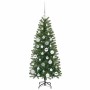 Árbol de Navidad artificial con 150 LED Verde 120 cm PE y PVC en Decoración Festiva y Estacional | Comprar online en Foru.es