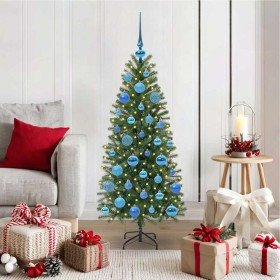 Árbol de Navidad artificial con 150 LED Verde 120 cm PE y PVC en Decoración Festiva y Estacional | Comprar online en Foru.es