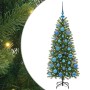 Árbol de Navidad artificial con 150 LED Verde 120 cm PE y PVC en Decoración Festiva y Estacional | Comprar online en Foru.es