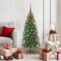 Árbol de Navidad artificial con 150 LED Verde 120 cm PE y PVC en Decoración Festiva y Estacional | Comprar online en Foru.es