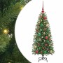 Árbol de Navidad artificial con 150 LED Verde 120 cm PE y PVC en Decoración Festiva y Estacional | Comprar online en Foru.es