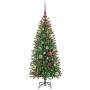 Árbol de Navidad artificial con 150 LED Verde 120 cm PE y PVC en Decoración Festiva y Estacional | Comprar online en Foru.es