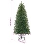 Árbol de Navidad artificial con 150 LED Verde 150 cm PE y PVC en Decoración Festiva y Estacional | Comprar online en Foru.es
