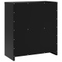 Armario archivador de acero negro 79x40x90 cm en Armarios archivadores | Comprar online en Foru.es
