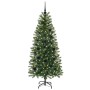 Árbol de Navidad artificial con 150 LED Verde 150 cm PE y PVC en Decoración Festiva y Estacional | Comprar online en Foru.es