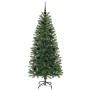 Árbol de Navidad artificial con 150 LED Verde 150 cm PE y PVC en Decoración Festiva y Estacional | Comprar online en Foru.es
