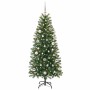 Árbol de Navidad artificial con 150 LED Verde 150 cm PE y PVC en Decoración Festiva y Estacional | Comprar online en Foru.es