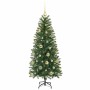 Árbol de Navidad artificial con 150 LED Verde 150 cm PE y PVC en Decoración Festiva y Estacional | Comprar online en Foru.es