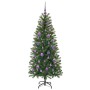 Árbol de Navidad artificial con 150 LED Verde 150 cm PE y PVC en Decoración Festiva y Estacional | Comprar online en Foru.es