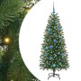 Árbol de Navidad artificial con 150 LED Verde 150 cm PE y PVC en Decoración Festiva y Estacional | Comprar online en Foru.es
