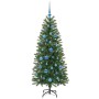 Árbol de Navidad artificial con 150 LED Verde 150 cm PE y PVC en Decoración Festiva y Estacional | Comprar online en Foru.es