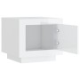 Mesa de centro madera de ingeniería blanco brillo 51x50x45 cm de vidaXL, Mesas de centro - Ref: Foro24-811805, Precio: 46,43 ...