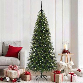 Árbol de Navidad artificial con 300 LED Verde 180 cm PE y PVC en Decoración Festiva y Estacional | Comprar online en Foru.es
