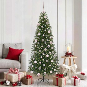 Árbol de Navidad artificial con 300 LED Verde 180 cm PE y PVC en Decoración Festiva y Estacional | Comprar online en Foru.es