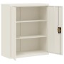 Armario archivador de acero blanco 90x40x105 cm en Armarios archivadores | Comprar online en Foru.es