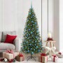 Árbol de Navidad artificial con 300 LED Verde 180 cm PE y PVC en Decoración Festiva y Estacional | Comprar online en Foru.es
