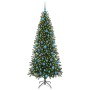 Árbol de Navidad artificial con 300 LED Verde 180 cm PE y PVC en Decoración Festiva y Estacional | Comprar online en Foru.es