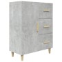 Aparador de madera contrachapada gris hormigón 69,5x34x90 cm de vidaXL, Aparadores - Ref: Foro24-812172, Precio: 81,83 €, Des...