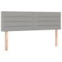 Cama box spring con colchón tela gris claro 140x190 cm de vidaXL, Camas y somieres - Ref: Foro24-3126317, Precio: 471,34 €, D...