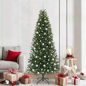 Árbol de Navidad artificial con 300 LED Verde 210 cm PE y PVC en Decoración Festiva y Estacional | Comprar online en Foru.es