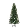 Árbol de Navidad artificial con 300 LED Verde 210 cm PE y PVC en Decoración Festiva y Estacional | Comprar online en Foru.es