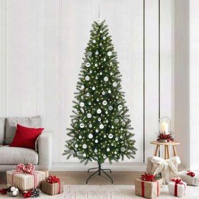 Árbol de Navidad artificial con 300 LED Verde 210 cm PE y PVC en Decoración Festiva y Estacional | Comprar online en Foru.es