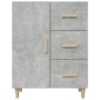 Aparador de madera contrachapada gris hormigón 69,5x34x90 cm de vidaXL, Aparadores - Ref: Foro24-812172, Precio: 81,83 €, Des...