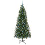 Árbol de Navidad artificial con 300 LED Verde 210 cm PE y PVC en Decoración Festiva y Estacional | Comprar online en Foru.es