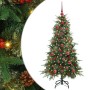 Árbol de Navidad artificial con ramas articuladas Verde 120 cm en Decoración Festiva y Estacional | Comprar online en Foru.es