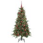 Árbol de Navidad artificial con ramas articuladas Verde 120 cm en Decoración Festiva y Estacional | Comprar online en Foru.es