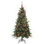 Árbol de Navidad artificial con ramas articuladas Verde 120 cm en Decoración Festiva y Estacional | Comprar online en Foru.es