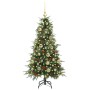 Árbol de Navidad artificial con ramas articuladas Verde 120 cm en Decoración Festiva y Estacional | Comprar online en Foru.es