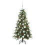 Árbol de Navidad artificial con ramas articuladas Verde 120 cm en Decoración Festiva y Estacional | Comprar online en Foru.es