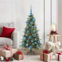 Árbol de Navidad artificial con ramas articuladas Verde 120 cm en Decoración Festiva y Estacional | Comprar online en Foru.es