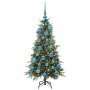 Árbol de Navidad artificial con ramas articuladas Verde 120 cm en Decoración Festiva y Estacional | Comprar online en Foru.es