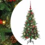 Árbol de Navidad artificial con ramas articuladas Verde 120 cm en Decoración Festiva y Estacional | Comprar online en Foru.es