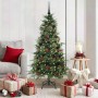 Árbol de Navidad artificial con ramas articuladas Verde 150 cm en Decoración Festiva y Estacional | Comprar online en Foru.es