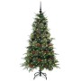 Árbol de Navidad artificial con ramas articuladas Verde 150 cm en Decoración Festiva y Estacional | Comprar online en Foru.es