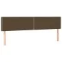 Cama box spring con colchón tela marrón oscuro 200x200 cm de vidaXL, Camas y somieres - Ref: Foro24-3126752, Precio: 593,87 €...