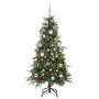 Árbol de Navidad artificial con ramas articuladas Verde 150 cm en Decoración Festiva y Estacional | Comprar online en Foru.es