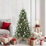 Árbol de Navidad artificial con ramas articuladas Verde 150 cm en Decoración Festiva y Estacional | Comprar online en Foru.es