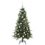 Árbol de Navidad artificial con ramas articuladas Verde 150 cm en Decoración Festiva y Estacional | Comprar online en Foru.es