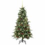 Árbol de Navidad artificial con ramas articuladas Verde 150 cm en Decoración Festiva y Estacional | Comprar online en Foru.es