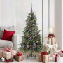 Árbol de Navidad artificial con ramas articuladas Verde 150 cm en Decoración Festiva y Estacional | Comprar online en Foru.es