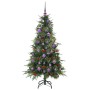 Árbol de Navidad artificial con ramas articuladas Verde 150 cm en Decoración Festiva y Estacional | Comprar online en Foru.es