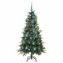 Árbol de Navidad artificial con ramas articuladas Verde 150 cm en Decoración Festiva y Estacional | Comprar online en Foru.es