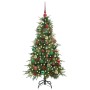 Árbol de Navidad artificial con ramas articuladas Verde 150 cm en Decoración Festiva y Estacional | Comprar online en Foru.es