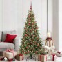 Árbol de Navidad artificial con ramas articuladas Verde 180 cm en Decoración Festiva y Estacional | Comprar online en Foru.es