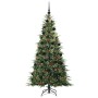 Árbol de Navidad artificial con ramas articuladas Verde 210 cm en Decoración Festiva y Estacional | Comprar online en Foru.es
